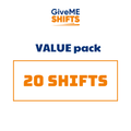 JustEat 20 Shifts Package